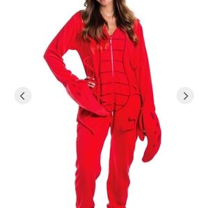 Tipsy Elves Women's Lobster Costume (Onesie)